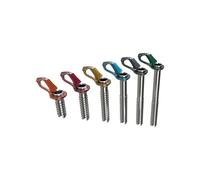 Blue Ice - Viti da ghiaccio - Aero in Alluminio - Taglia 22 cm - Grigio