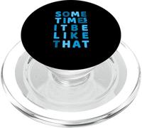 Blue It Do Be Like That Though Blue Graphic PopSockets PopGrip per MagSafe