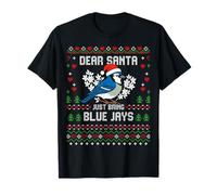 Blue Jay Bird Christmas - Maglione Natalizio Maglietta
