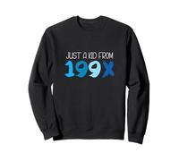 Blue Just A Kid From 199X Grafica blu Felpa
