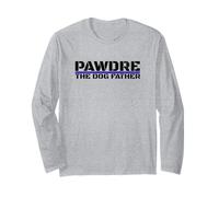 Blue Line Police First Responder Dog Dad Law Enforcement Maglia a Manica