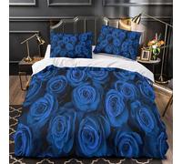 Blue Lion Art copripiumino Set di Biancheria da Letto 3 Pezzi stampa 3D con federe per cuscini incluso federe Set Di Copripiumino for adulti e coppie Double（200x200cm）