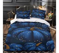 Blue Lion Art Set Di Copripiumino Set di biancheria da letto morbida stampa 3D con federe per cuscini illustrazione digitale fantasy copripiumino for bambini e ragazze Double（200x200cm）