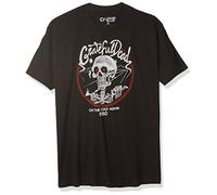 Blue Liquido Grateful Dead on The Road Again 1980 Ss Tee - Nero - Large