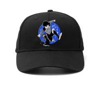 Blue Lo-ck Cappello Da Sole, Moda Unisex Cappellino Da Baseball, Cappelli Golf Cappellino Sport, moda(BlackD)