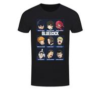 Blue Lock Characters - Maglietta da uomo, colore: Nero