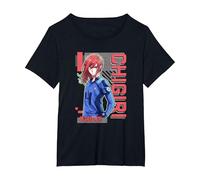 Blue Lock Chigiri Hyoma The World's Best Striker Epic Poster Maglietta, Donna Plus-Size, Nero, 1X