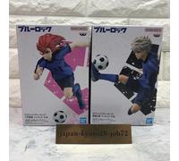Blue Lock Hyoma Chigiri Seishiro Nagi Figure Set di 2 Banpresto Namco Limited