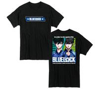 Blue Lock - Rin E Isagi - Maglietta Da Uomo Con Stampa Anteriore E Posteriore