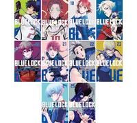 Blue Lock Series Vol. 16-25, 10 Books Collection Set by Muneyuki Kaneshiro