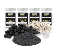 Blue Marble National Geographic Accessori per Lucidatrice per Rocce - Abrasivo Sfuso in Carburo di Silicio a 4 Fasi, 680 g di Media Ceramica e GemFoam Medio di Lucidatura