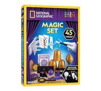 Blue Marble National Geographic Kids Magic Set - 45 trucchi magici per bambini da eseguire con istruzioni video passo passo per ogni trucco fornito da un mago professionista, giocattoli per ragazzi e