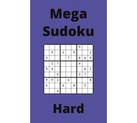 Blue Mega Sudoku Book, 9x9 Puzzles, 150 Pages, 5x8, Hard