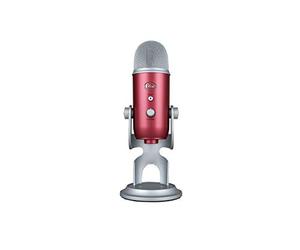 Blue Microphones Yeti USB, Microfono Professionale, Rosso Metallizzato