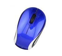 (Blue) Mini Small Wireless Mouse For Travel Optical Portable Mini Wireless Mouse With Usb Receiver For Pc Laptop