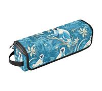 Blue Monkeys - Organizer per strumenti per capelli 2 in 1 con tappetino in ferro, organizer portatile per utensili da cucina e accessori per la cura dei capelli