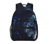 Blue Moon - Zaini per computer portatili, regali di viaggio, lavoro, libri leggeri per uomini e donne, Astronauta, One Size, Zaino daypack