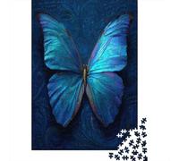Blue Morpho Farfalla Spreads Its Wings|| Puzzle Divertenti Per Tutta La Famiglia 38x26cm/1000pcs Adulti