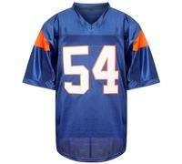 Blue Mountain State 54 Thad Castle - Maglia da Calcio, Colore: Blu/Bianco, Blu, M