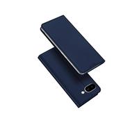 (Blue, Multicolor) For Google Pixel 9a Case DUX DUCIS Skin Pro Series Leather Stand Cover Card Holder - Blue