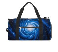 Blue Nebula Borsa da palestra per uomo e donna, impermeabile, borsa da palestra grande, per allenamento da viaggio