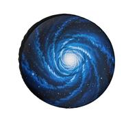 Blue Nebula - Copertura per ruota di scorta da 28 pollici, accessori da viaggio, impermeabile, antipolvere, per camper, Jeep, SUV, Camper