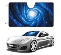Blue Nebula, parasole per parabrezza, accessori estivi per veicoli, parasole pieghevole per auto, mantiene fresco l'interno, parasole per auto, SUV, camion, 139,7 x 76,2 cm