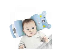 (blue)Newborn Head Shaping Pillow Anti-eccentric Head Pillowlatex Gift_y