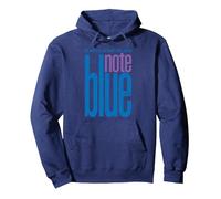 Blue Note Jazz Album Bebop Bop e Classic Jazz Felpa con Cappuccio, Unisex per Adulti, Navy, M