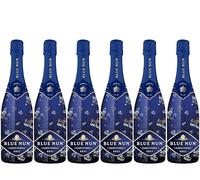 Blue Nun - Vino spumante Chardonnay, Brut, Methode Traditionnelle (6 x 0,75 L)