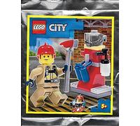 Blue Ocean LEGO City Bob's Fire Stand Minifigure Foil Pack Set 952104 (Bagged)