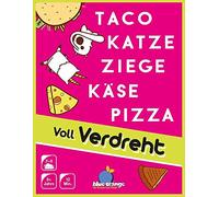 Blue Orange, Taco Gatto Capra Formaggio Pizza: Pieno attorcigliato, Gioco di carte, 2-8 giocatori, Dai 8+ anni, 10 minuti, Tedesco