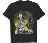 Blue Oyster Cult Skull Rock Band T Shirt Short Sleeve Black 3XL