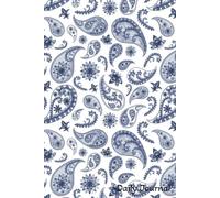 Blue Paisley Daily Journal | 6x9 180 pages | Lined Journal