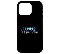 Blue Phase Moon Heart - I'll Get Over It... Grafica blu Custodia per iPhone 16 Pro