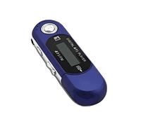 (Blue) Portable USB MP3 Player 8GB Player HiFi Stereo Sound MP3 Music Player Beautiful USB MP3 Player Exquisite Workmanship Silver