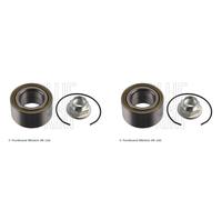 BLUE PRINT 2x Cuscinetto Ruota Mozzo Asse Ant. per Hyundai i10 i20 Ba Ia AC3 AI3