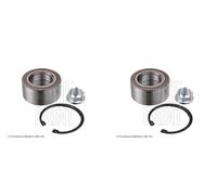 BLUE PRINT 2X Mozzo Ruota Kit Cuscinetti Anteriore Per Honda CR-V IV RM RM RE