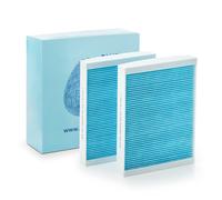 2x Filtro abitacolo Filtro antipolline ADBP250006 BLUE PRINT per BMW 5 5 Touring