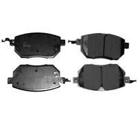 Set di pastiglie freno BLUE PRINT ADN142136, anteriore