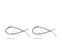 BLUE PRINT Bremsseilen Set SX Destra Posteriore per Mitsubishi Outlander II