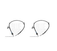 BLUE PRINT Bremsseilen Set SX Dx. Post. Adatto A per Hyundai Coupe Gk