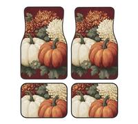 Blue Pumpkins - Tappetini per auto, 4 pezzi, con stelle glitterate, universali, antiscivolo, per SUV, furgoni, camion, berline