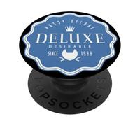 Blue Pussy Cat Patch PopSockets PopGrip Adesivo