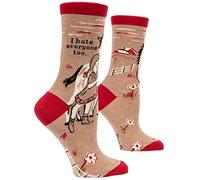 Blue Q I Hate Everyone Too - Soft Combed Cotton Socks - Women's Crew, multicolore, Taglia unica