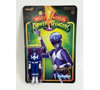 Blue Ranger Mighty Morphin Power Rangers 3,75 Pollici Re Action Super7