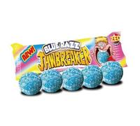 Blue Razz Raspberry Jawbreakers - ZED Candy x3 confezioni (5 palline per confezione)