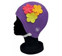 BLUE REEF bubble paris rome oslo riga seoul tunis Floreale Donna Cuffia da Nuoto