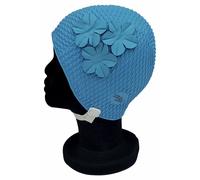 BLUE REEF bubble paris rome oslo riga seoul tunis Floreale Donna Cuffia da Nuoto