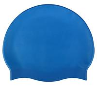 Blue Reef - Cappello da nuoto unisex in silicone elasticizzato, tinta unita, tinta unita, colore pastello scuro fluo, taglia unica, per adulti 8 anni + 8 anni